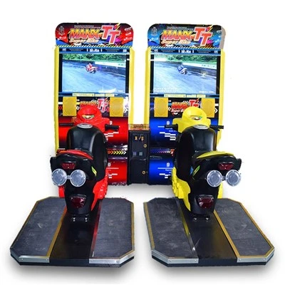 2-Player Coin-Operated Motorcycle Racing Arcade Simulator (3)
